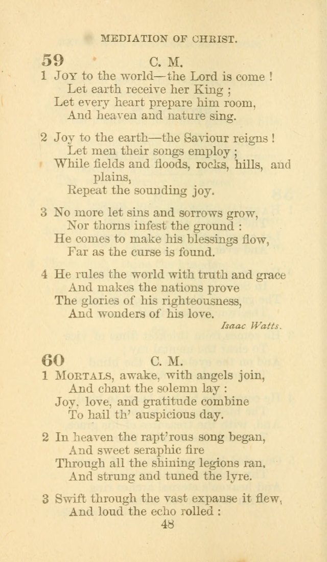Hymn Book of the Methodist Episcopal Church, South page 55