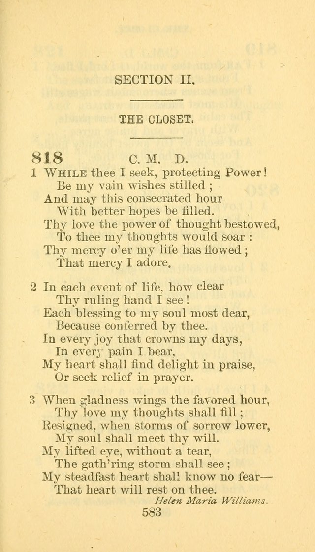 Hymn Book of the Methodist Episcopal Church, South page 590