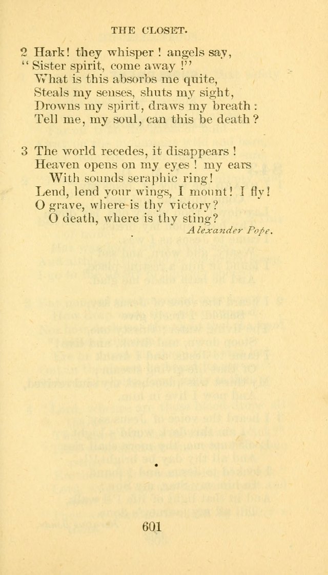 Hymn Book of the Methodist Episcopal Church, South page 608