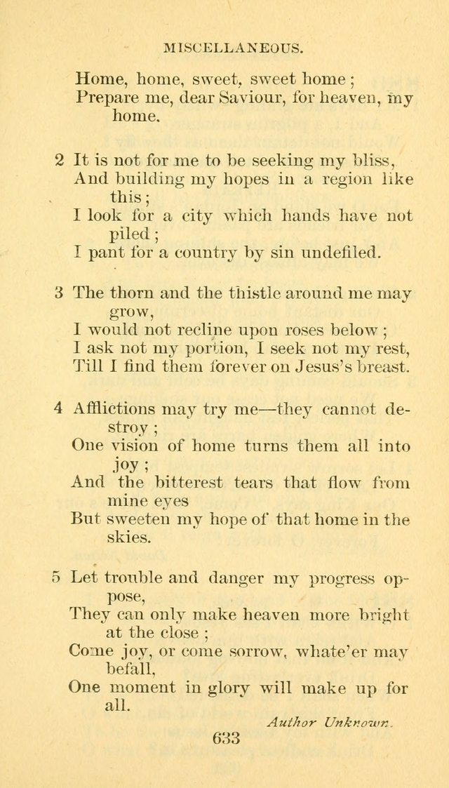 Hymn Book of the Methodist Episcopal Church, South page 640