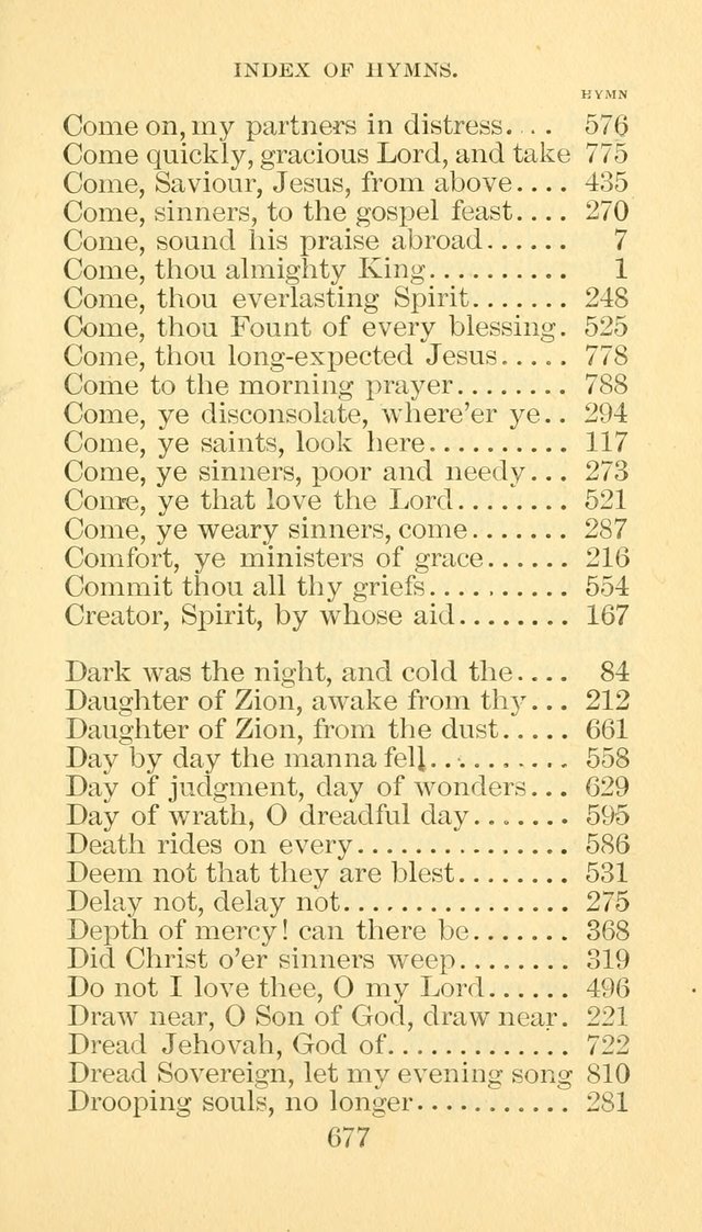 Hymn Book of the Methodist Episcopal Church, South page 684