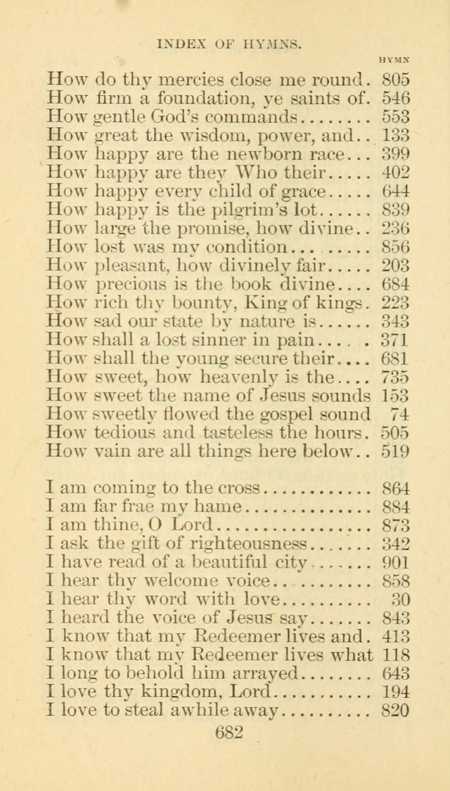 Hymn Book of the Methodist Episcopal Church, South page 689