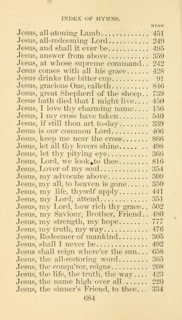 Hymn Book of the Methodist Episcopal Church, South page 691