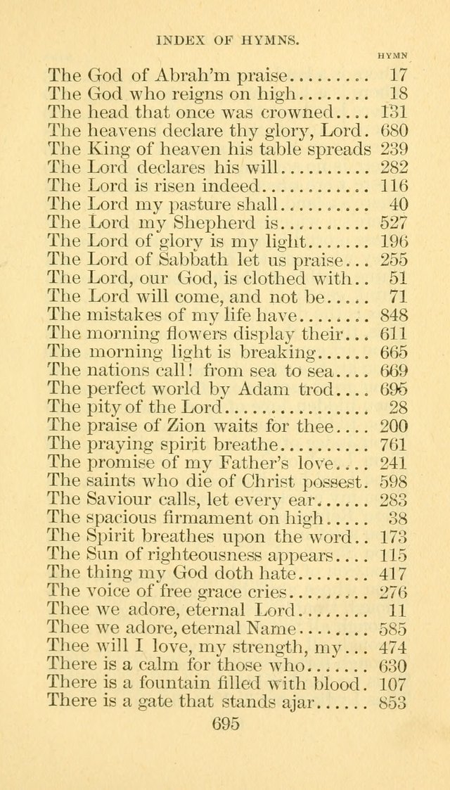 Hymn Book of the Methodist Episcopal Church, South page 702