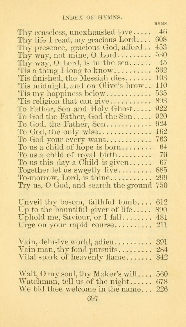 Hymn Book of the Methodist Episcopal Church, South page 704