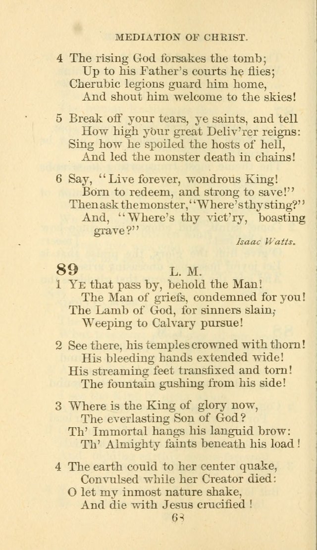 Hymn Book of the Methodist Episcopal Church, South page 75