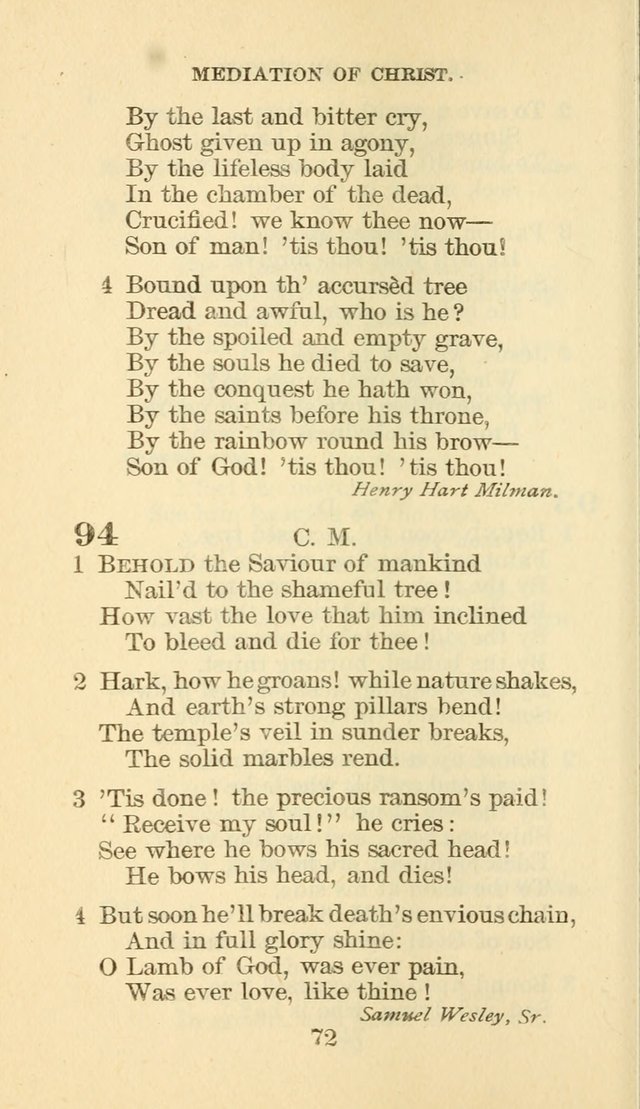 Hymn Book of the Methodist Episcopal Church, South page 79