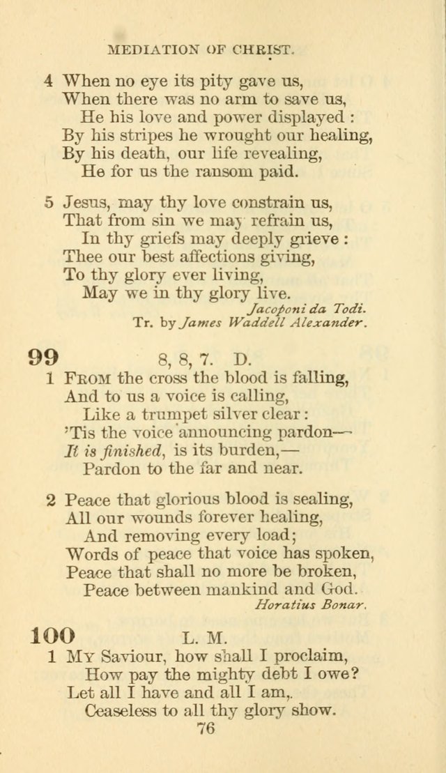 Hymn Book of the Methodist Episcopal Church, South page 83