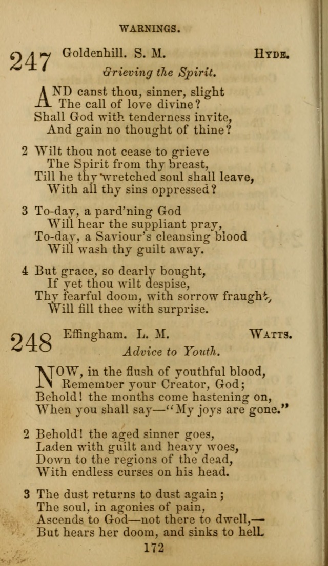 Hymn Book of the Methodist Protestant Church. (11th ed.) page 174