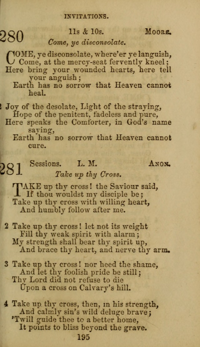 Hymn Book of the Methodist Protestant Church. (11th ed.) page 197
