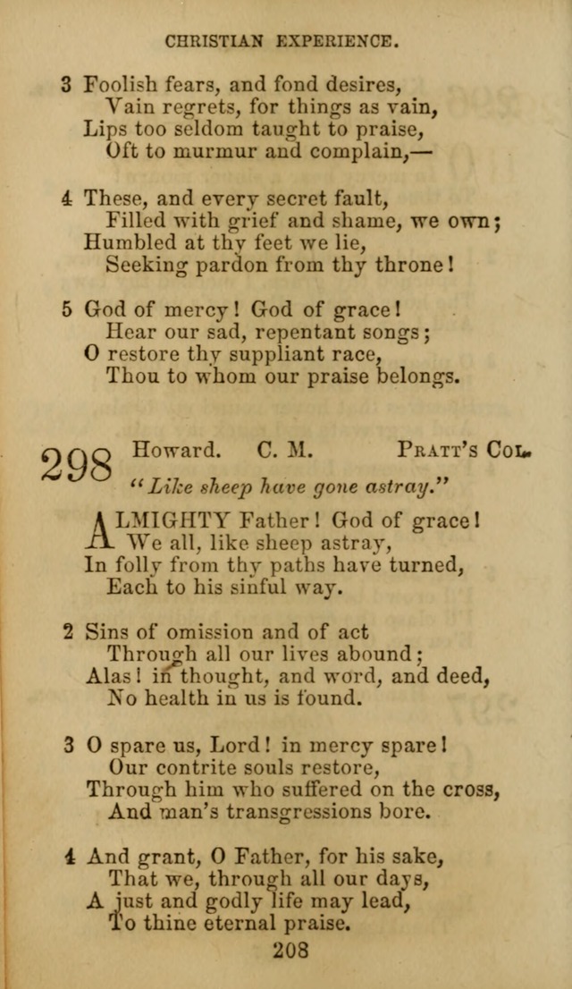 Hymn Book of the Methodist Protestant Church. (11th ed.) page 210