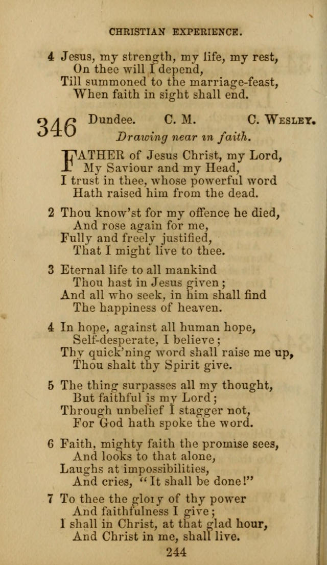 Hymn Book of the Methodist Protestant Church. (11th ed.) page 246