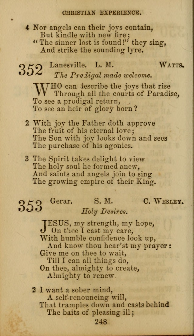 Hymn Book of the Methodist Protestant Church. (11th ed.) page 250