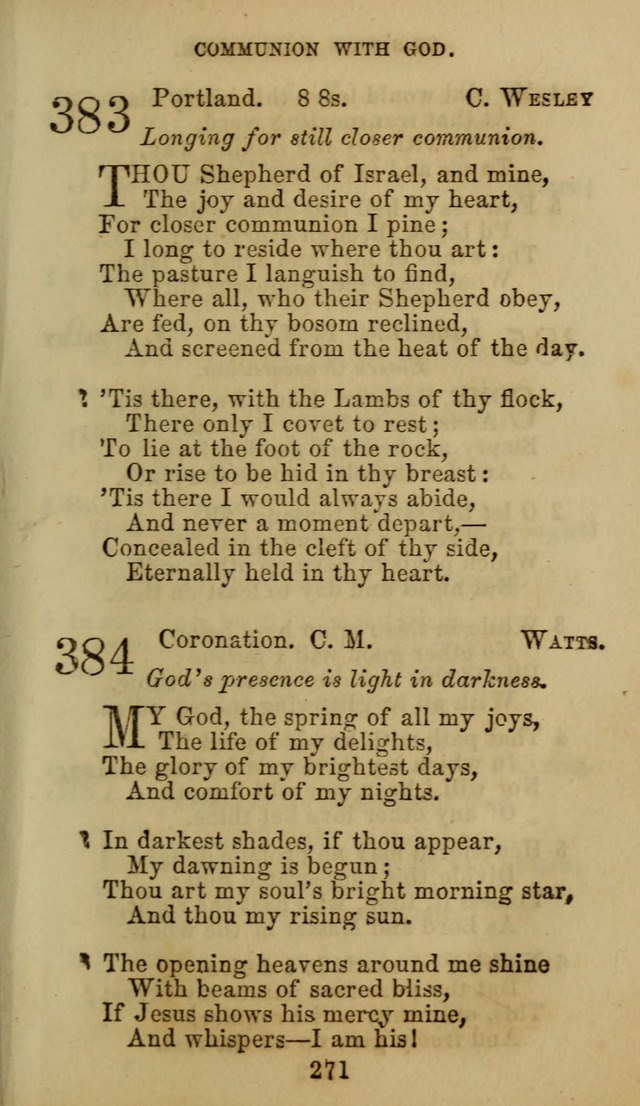 Hymn Book of the Methodist Protestant Church. (11th ed.) page 273