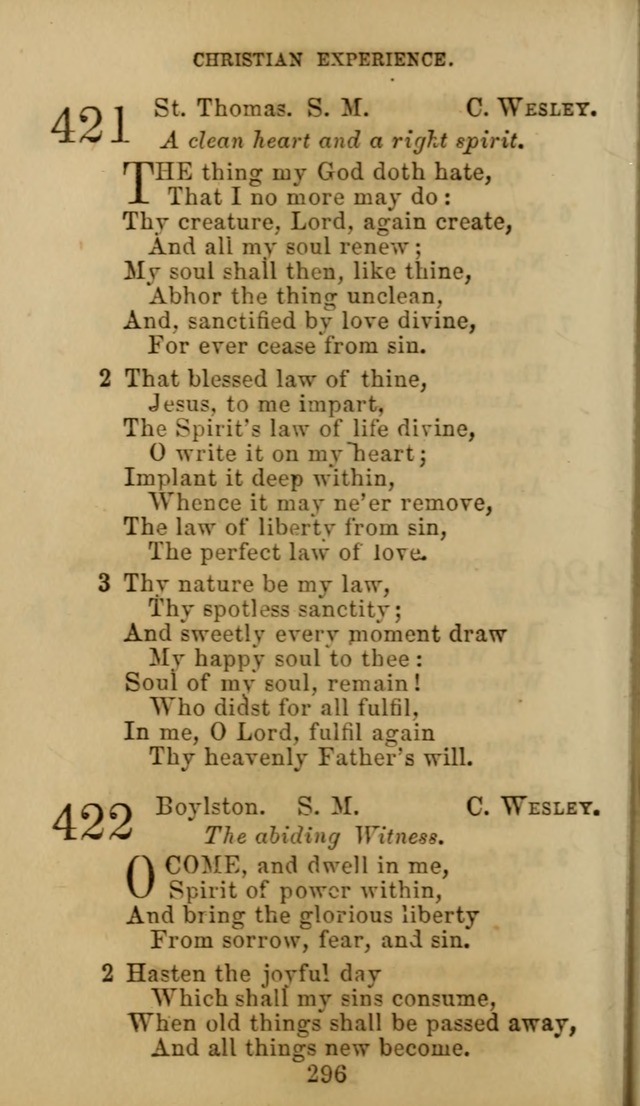 Hymn Book of the Methodist Protestant Church. (11th ed.) page 298