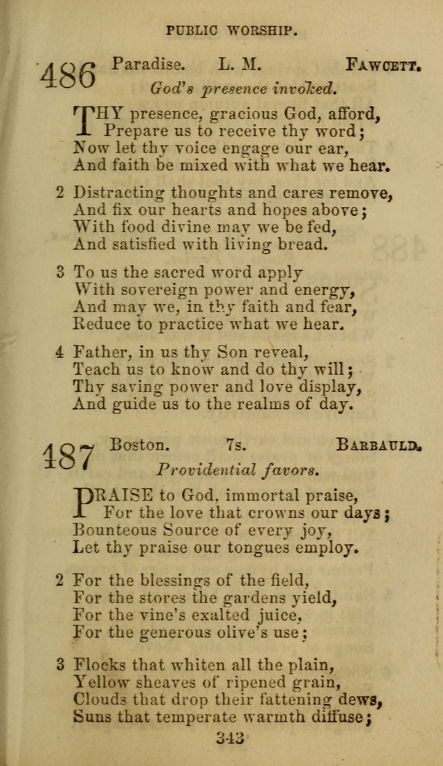 Hymn Book of the Methodist Protestant Church. (11th ed.) page 345