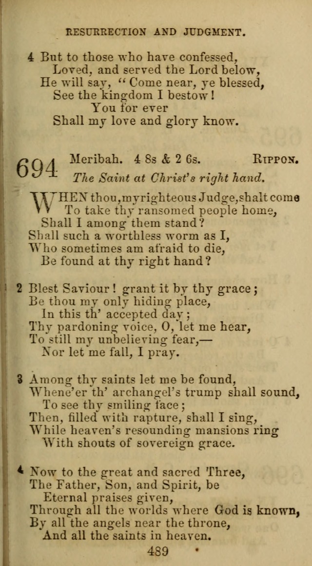 Hymn Book of the Methodist Protestant Church. (11th ed.) page 505