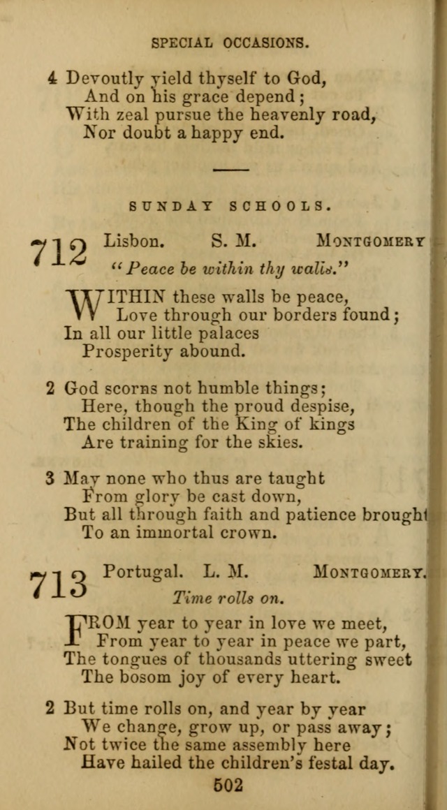 Hymn Book of the Methodist Protestant Church. (11th ed.) page 518