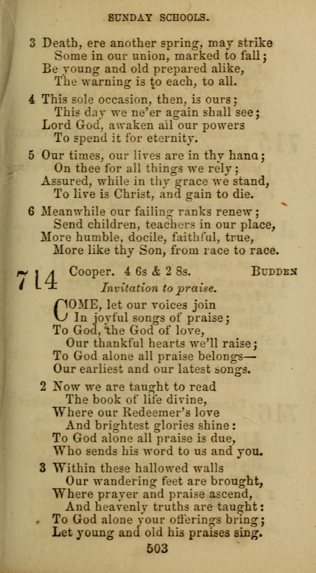 Hymn Book of the Methodist Protestant Church. (11th ed.) page 519