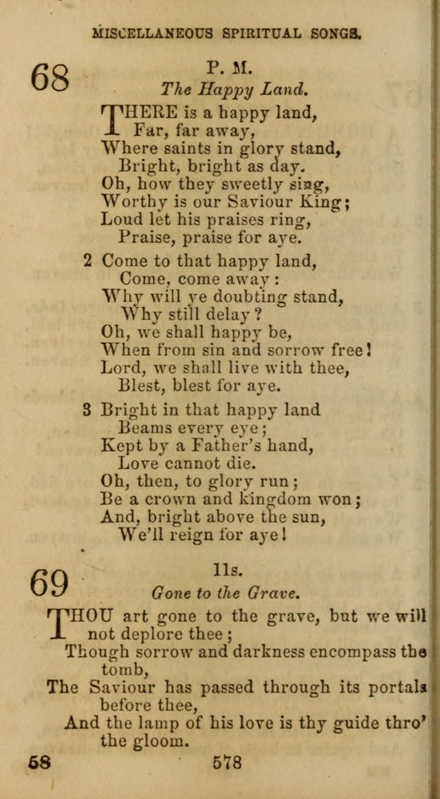 Hymn Book of the Methodist Protestant Church. (11th ed.) page 594