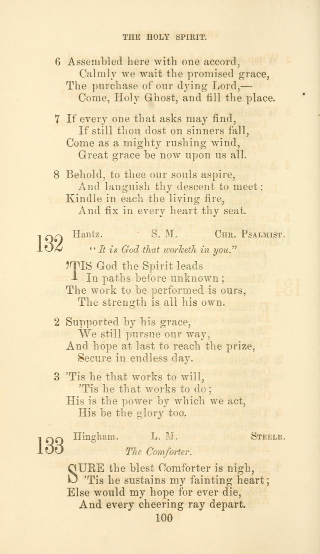 Hymn Book of the Methodist Protestant Church page 107