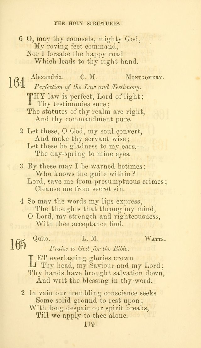 Hymn Book of the Methodist Protestant Church page 126