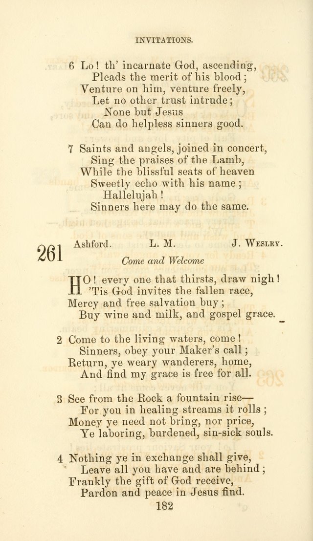 Hymn Book of the Methodist Protestant Church page 189