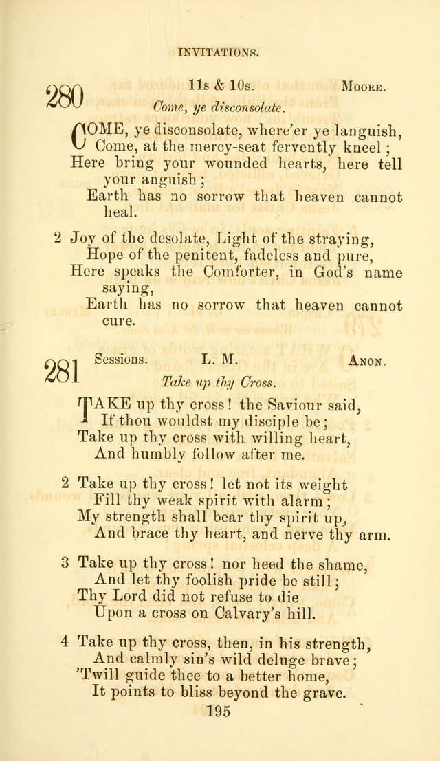 Hymn Book of the Methodist Protestant Church page 202