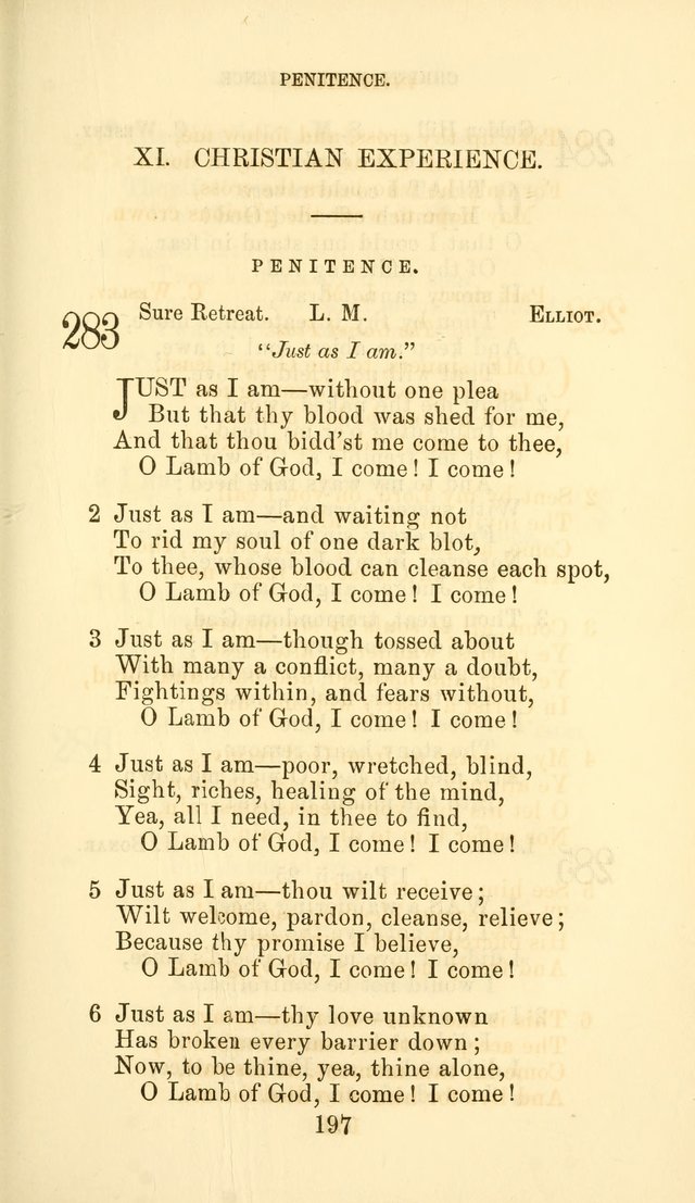 Hymn Book of the Methodist Protestant Church page 204