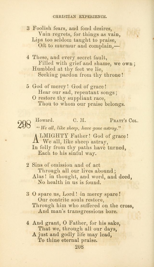 Hymn Book of the Methodist Protestant Church page 215