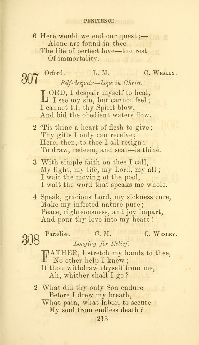 Hymn Book of the Methodist Protestant Church page 222