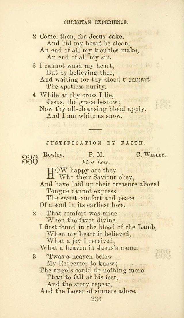 Hymn Book of the Methodist Protestant Church page 243