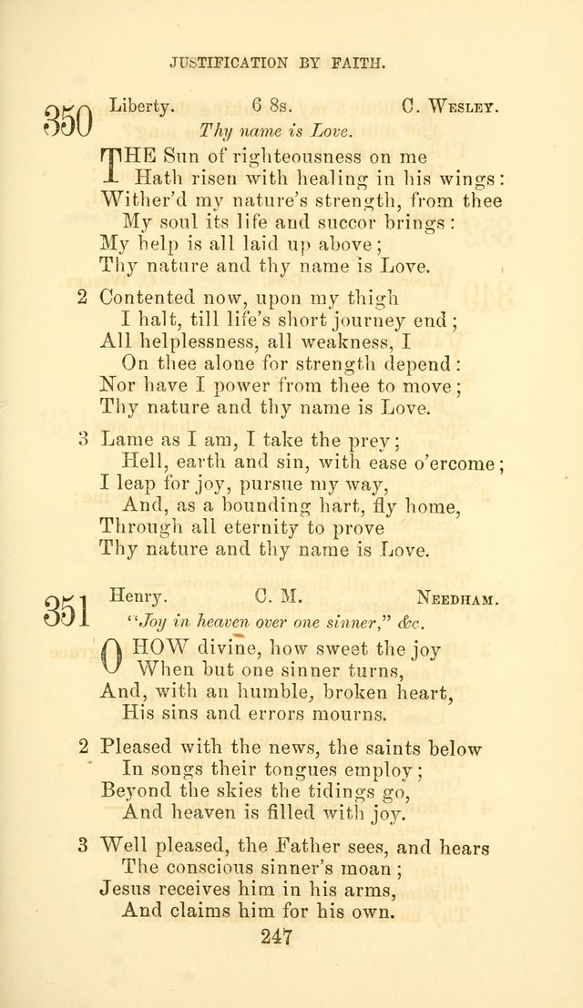 Hymn Book of the Methodist Protestant Church page 254