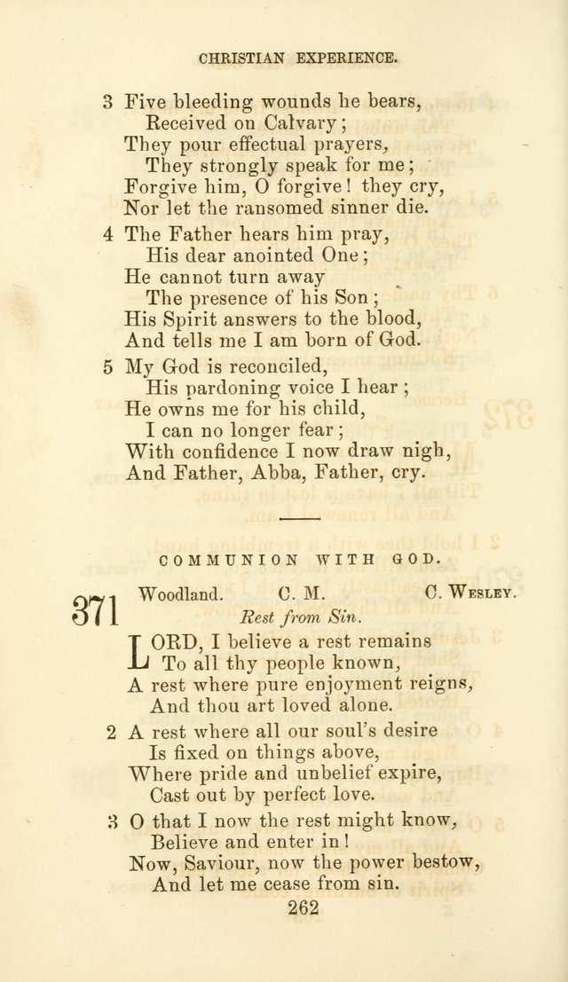 Hymn Book of the Methodist Protestant Church page 269