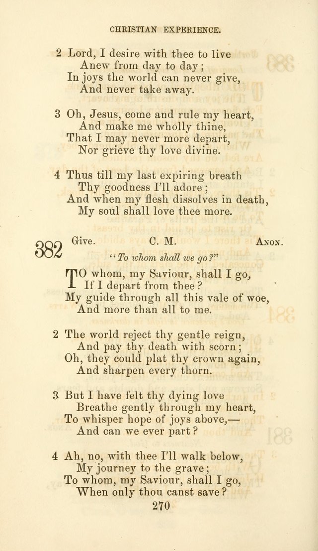 Hymn Book of the Methodist Protestant Church page 277