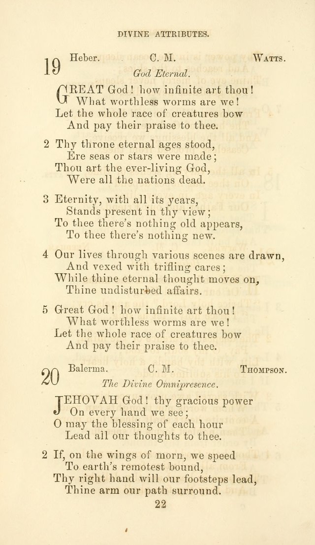 Hymn Book of the Methodist Protestant Church page 29