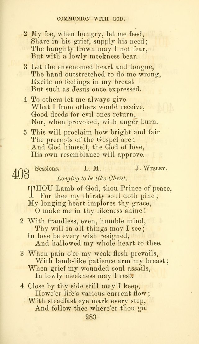 Hymn Book of the Methodist Protestant Church page 290
