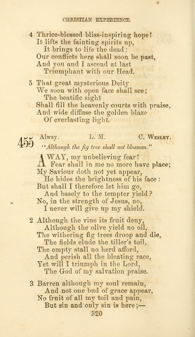 Hymn Book of the Methodist Protestant Church page 327