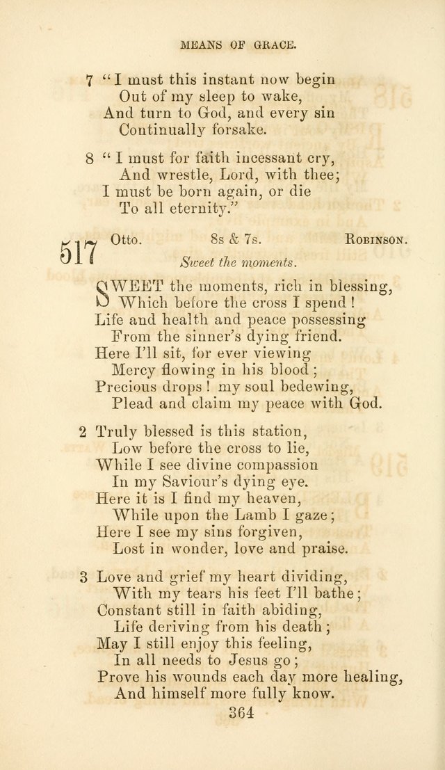 Hymn Book of the Methodist Protestant Church page 371