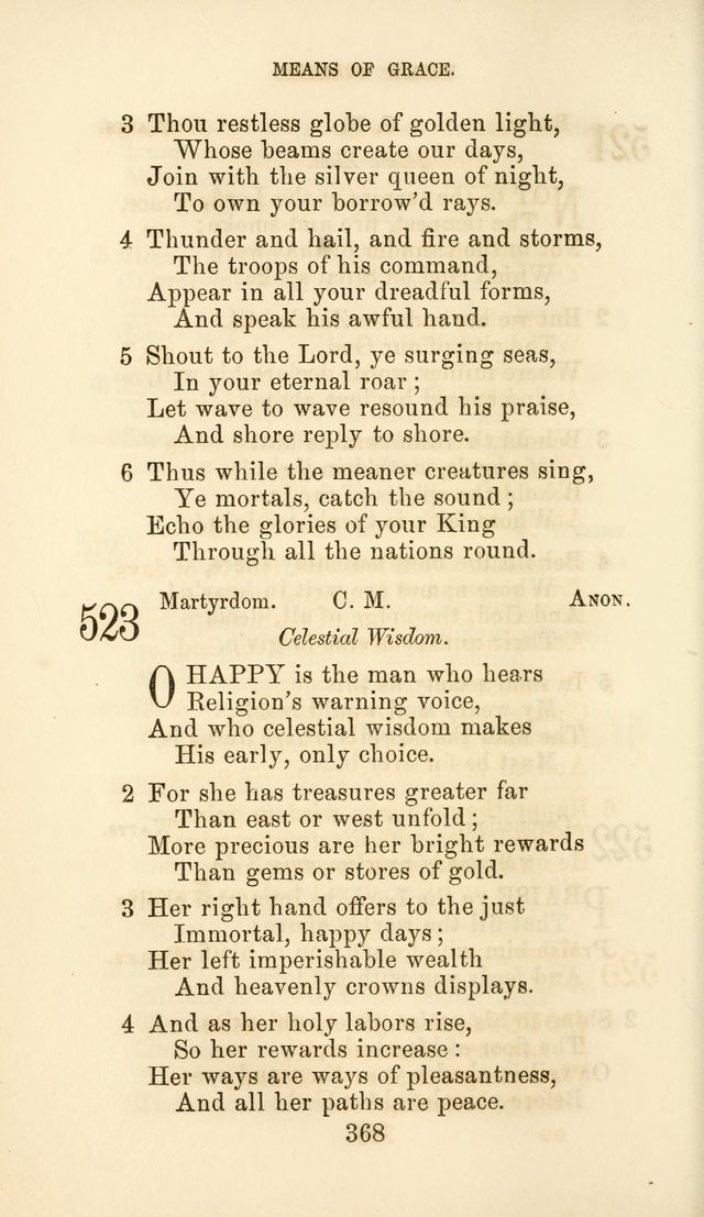Hymn Book of the Methodist Protestant Church page 375