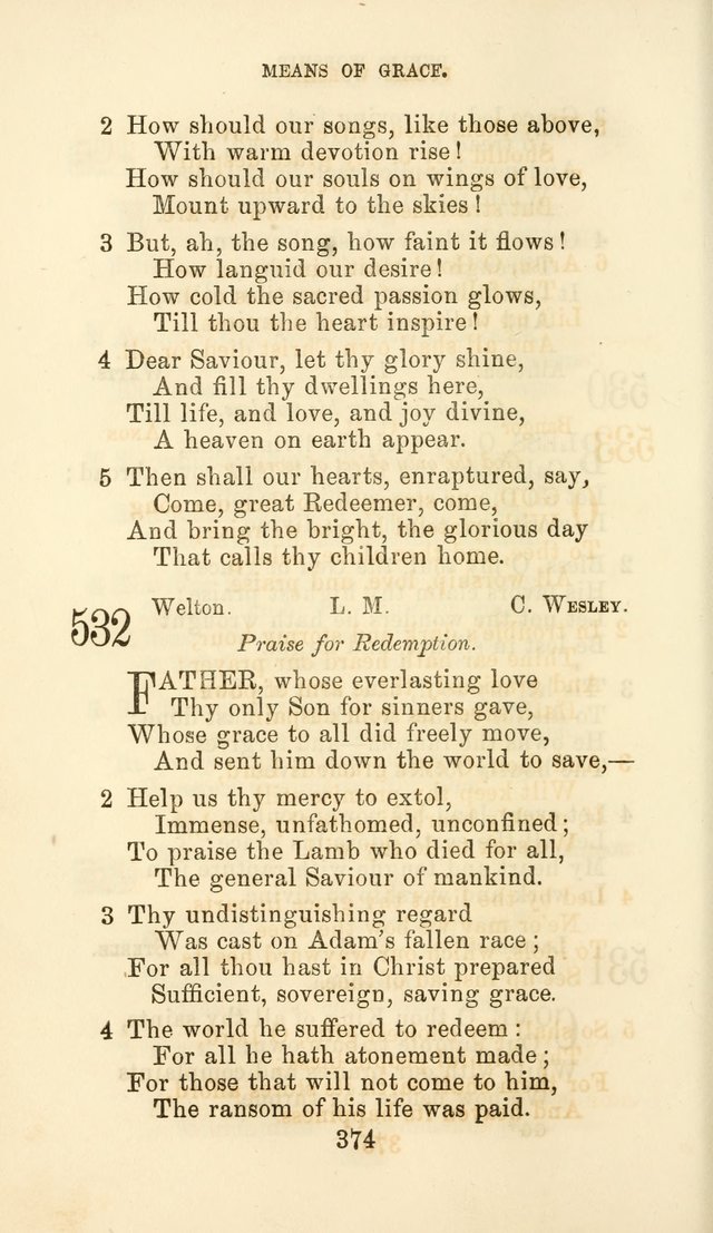 Hymn Book of the Methodist Protestant Church page 381