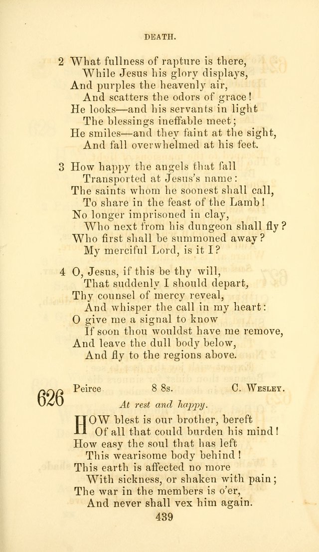Hymn Book of the Methodist Protestant Church page 446