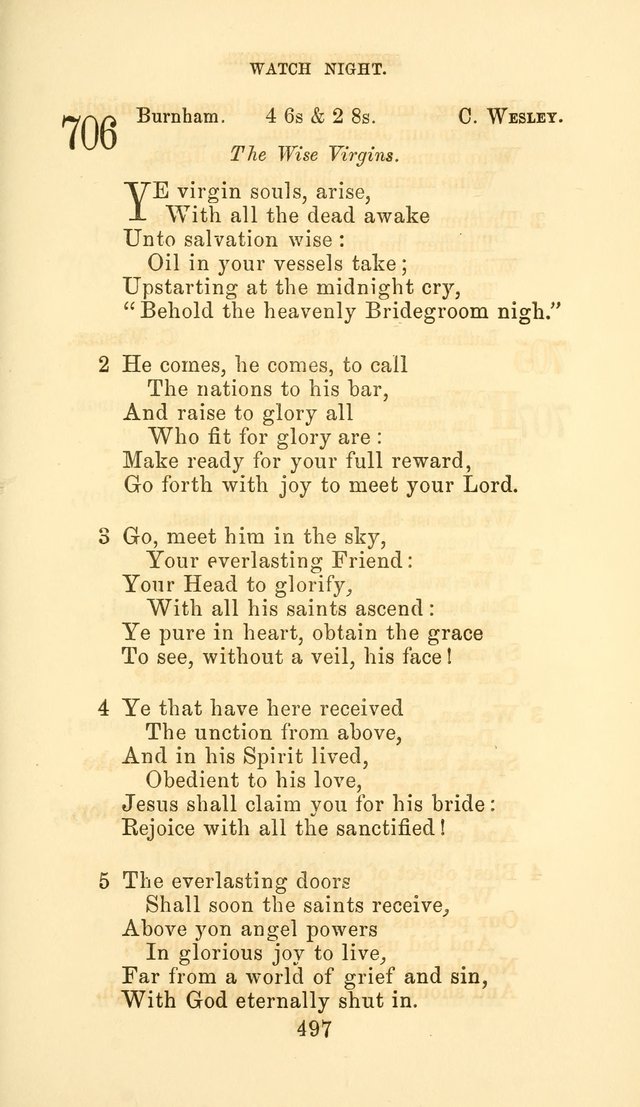 Hymn Book of the Methodist Protestant Church page 504