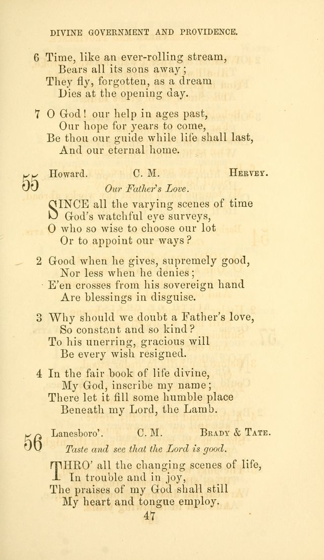 Hymn Book of the Methodist Protestant Church page 54