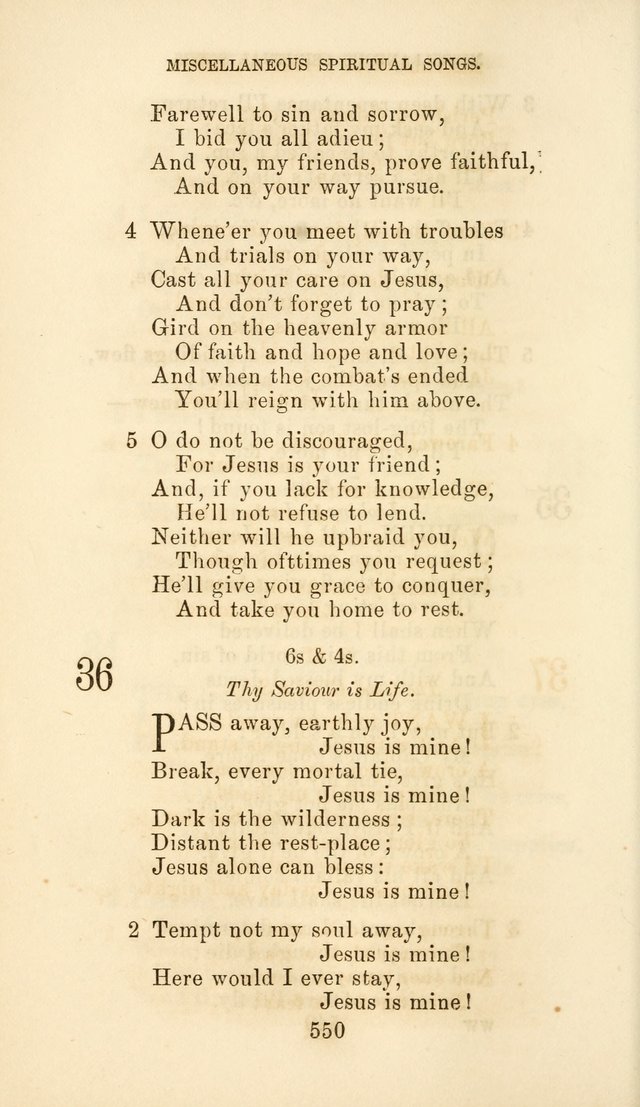 Hymn Book of the Methodist Protestant Church page 557