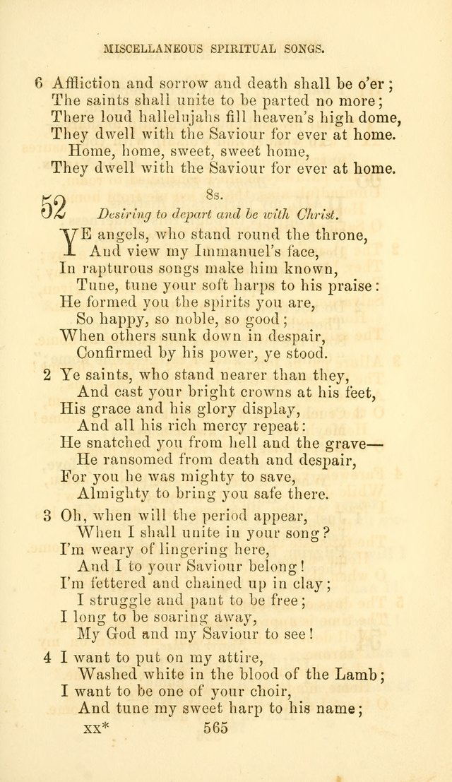 Hymn Book of the Methodist Protestant Church page 572