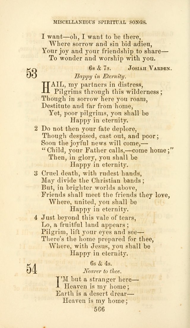 Hymn Book of the Methodist Protestant Church page 573