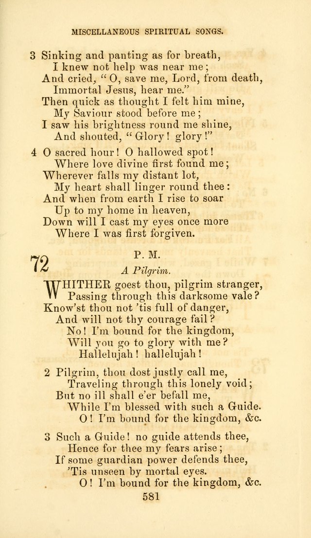 Hymn Book of the Methodist Protestant Church page 588