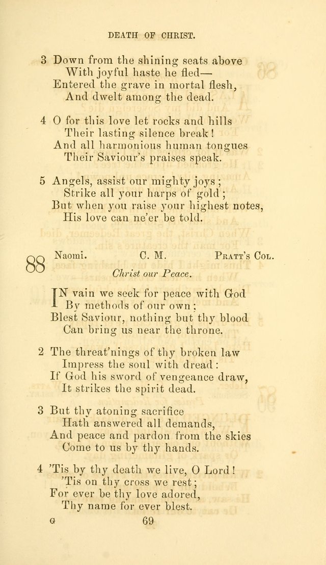 Hymn Book of the Methodist Protestant Church page 76
