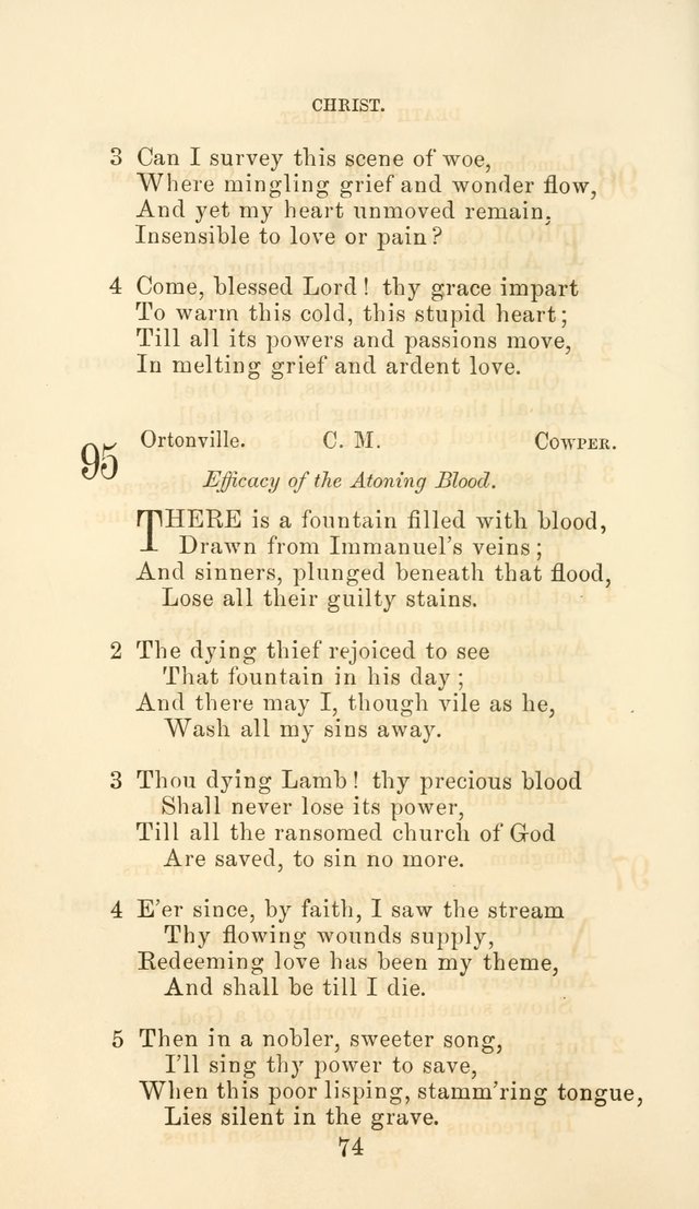 Hymn Book of the Methodist Protestant Church page 81